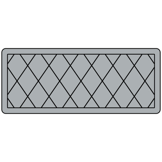 Helm Pad - Diamond Pattern